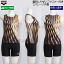 �A���[�i arena �t�B�b�g�l�X���� ���f�B�[�X �Z�p���[�g O�T�C�Y AS6SWF55L �u���E���~�u���b�N BWBK �t�@�X�i�[�t�� �J�o�[�o�b�N /2026SS