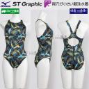 �~�Y�m MIZUNO ���j���� ���f�B�[�X WA���F XL�T�C�Y(O�T�C�Y) N2MAD24492 �u���b�N�~�^�[�R�C�Y �X�g���[���G�[�X ST Graphic ���[�J�b�g /2026SS