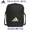 �A�f�B�_�XADIDAS�y2026FW�zESS �I�[�K�i�C�U�[ �V�����_�[�o�b�N KLA38 JM7152 �u���b�N ��4L
